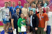 В Барнауле прошёл фестиваль плавания категории «Мастерс», посвящённый юбилею Минспорта России