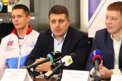 Алтайские кикбоксёры на пресс-конференции в министерстве спорта подвели итоги года (фото)