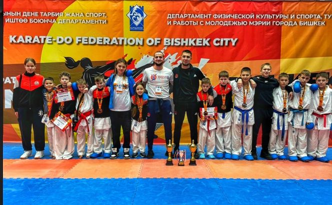 Регион - 22! Успешно выступили на международном турнире по каратэ WKF «Bishkek Open-2024» спортсмены Алтайского края