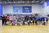 В селе Бочкари Целинного района волейболисты 15 общеобразовательных школ разыграли зональный Кубок ШВЛ «Пайп»