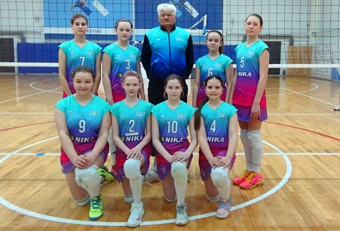 Команда бийской СШ №2 – победитель полуфинала Всероссийских соревнований среди девушек до 14 лет