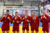 Пятеро борцов региона стали призёрами Всероссийского турнира по боевому самбо в Новосибирске