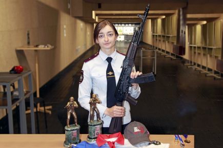 Младший лейтенант алтайской полиции Татьяна Исупова – чемпионка мира по стрельбе из карабина.