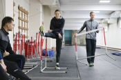 В отремонтированном манеже АУОР начались тренировки с участием Сергея Шубенкова и других ведущих легкоатлетов края 