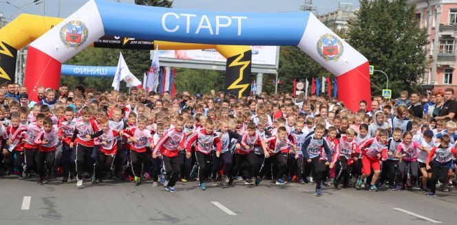 В Барнауле прошёл ежегодный Всероссийский фестиваль бега «Кросс нации - 2019»